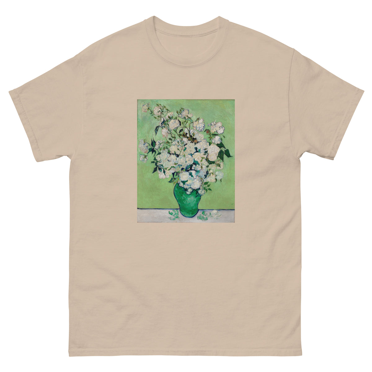 Sand T-shirt Roses Van Gogh Met Essential