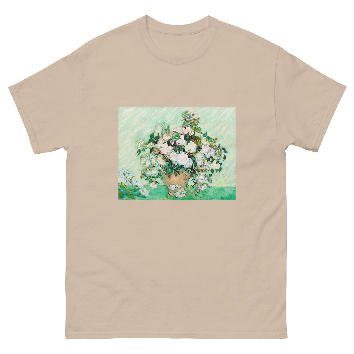 Sand T-shirt Roses Van Gogh Nga Essential