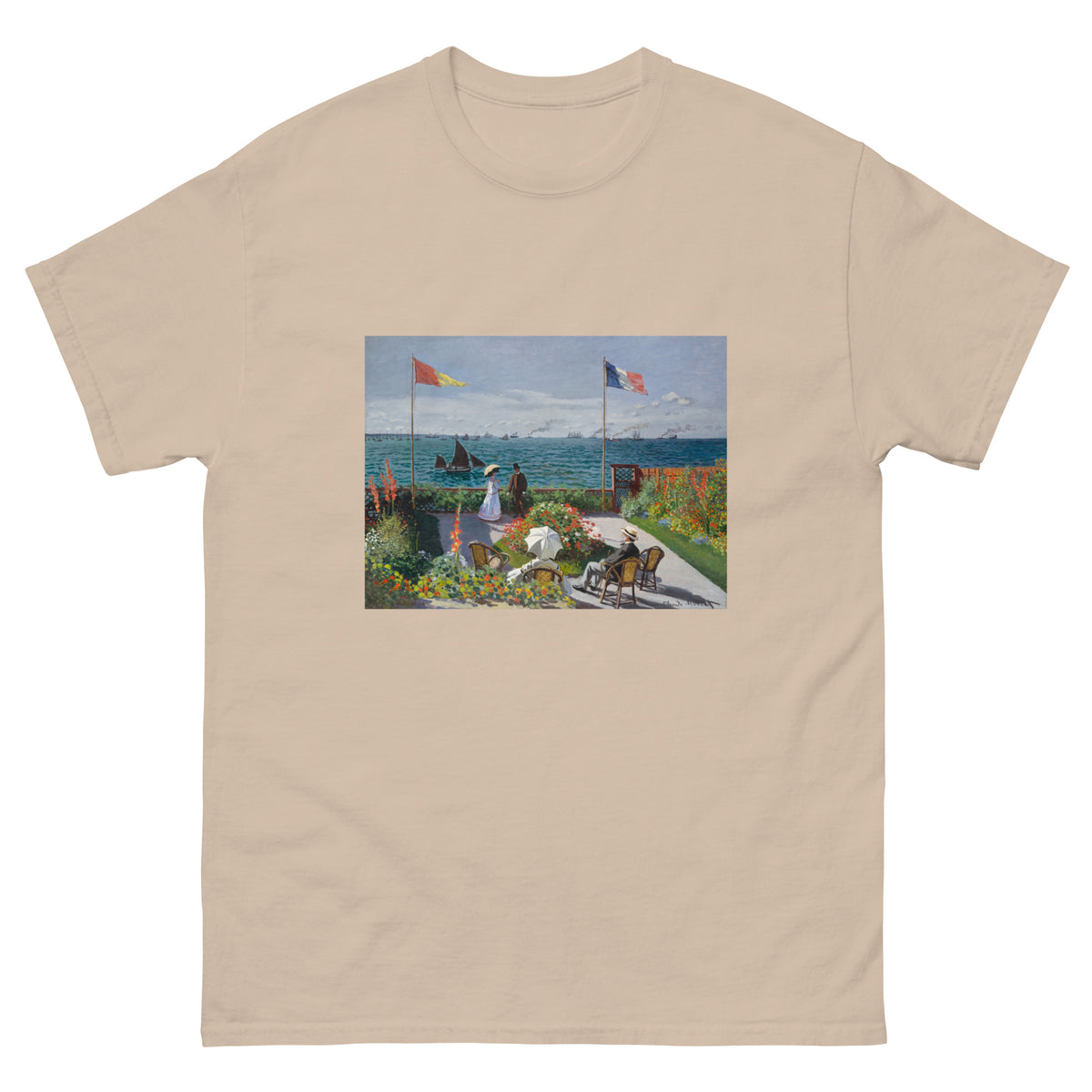 Sand T-shirt Garden At Sainte-Adresse Essential