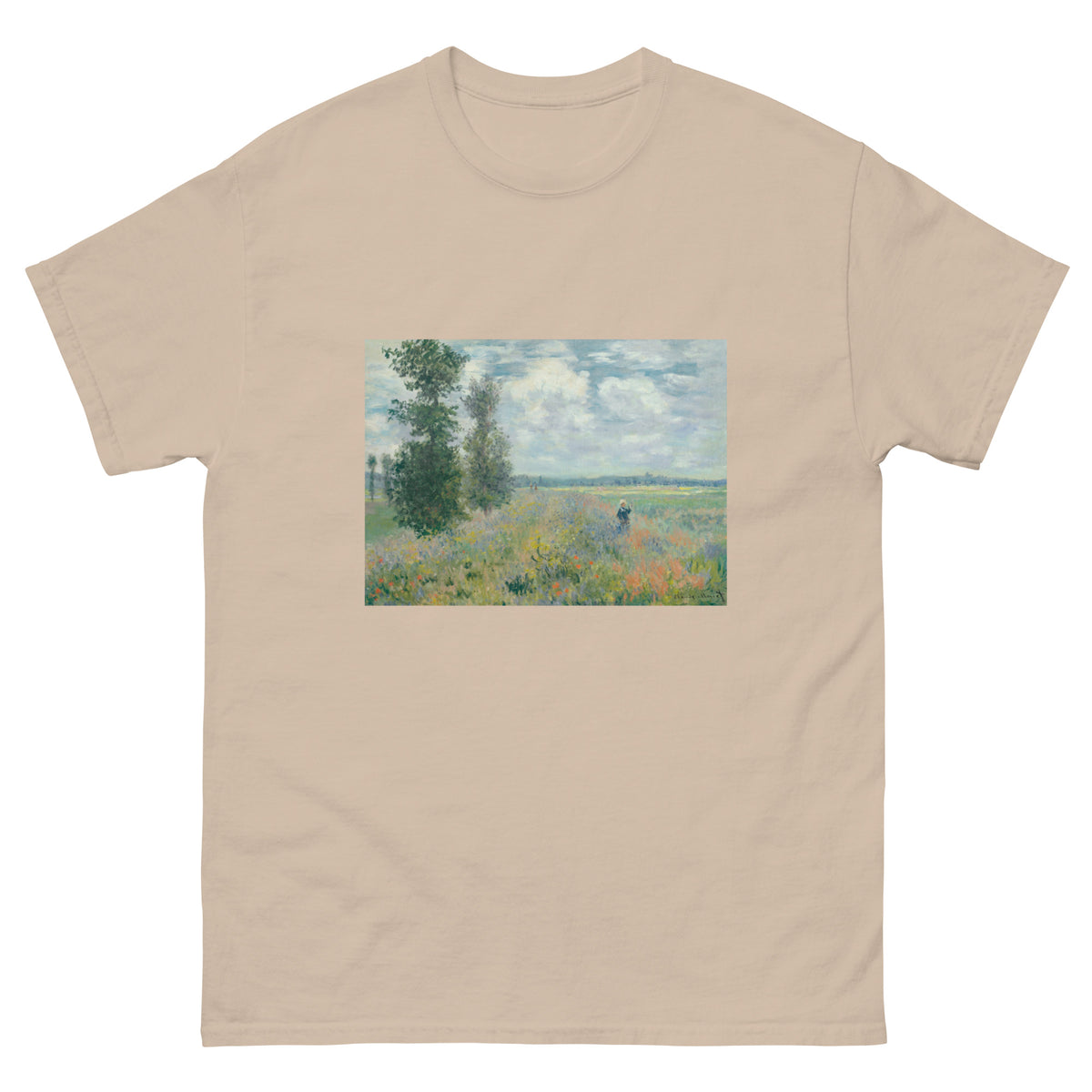 Sand T-shirt Poppy Fields Near Argenteuil Essential