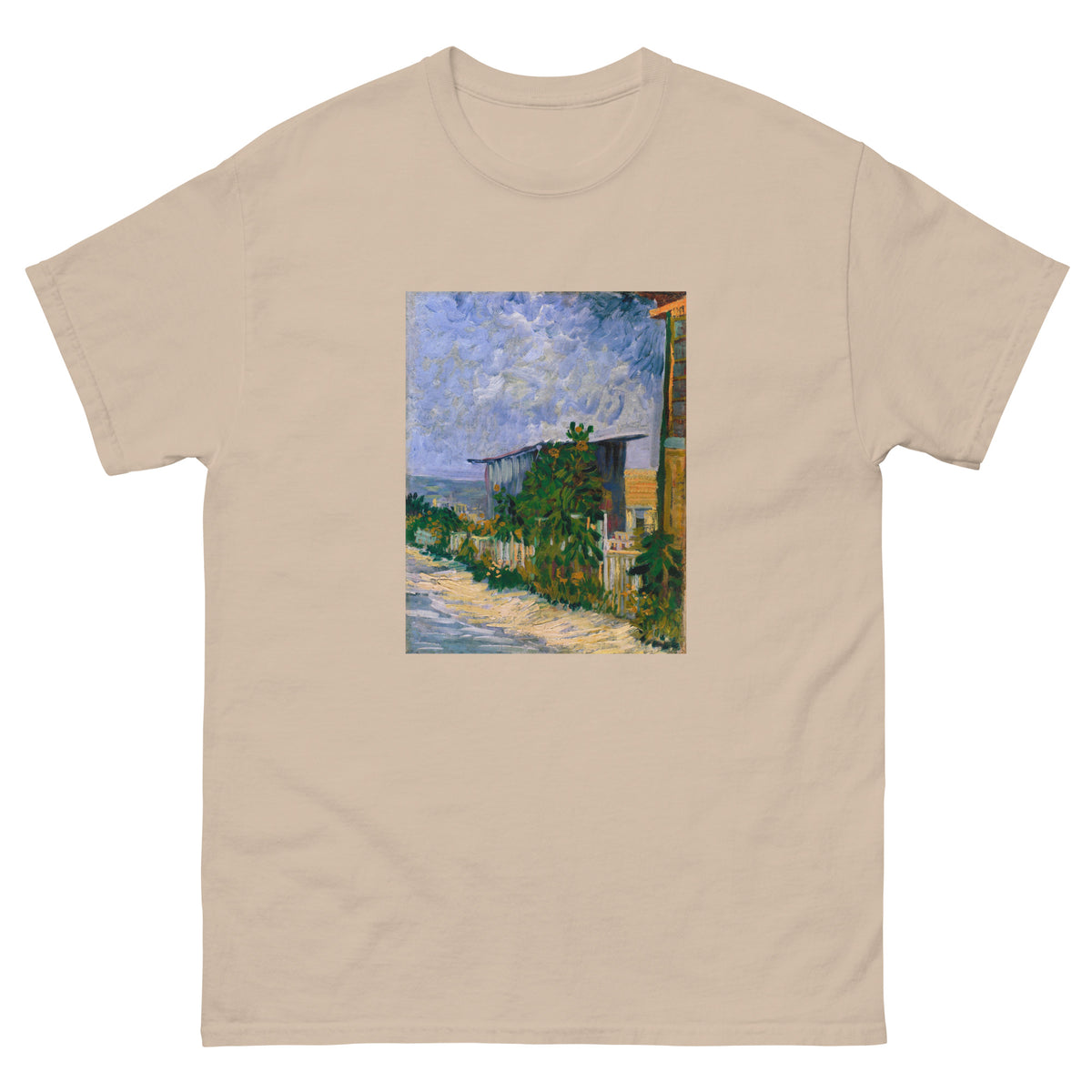 Sand T-shirt Vincent Van Gogh S Shelter On Montmartre Famous Painting Essential