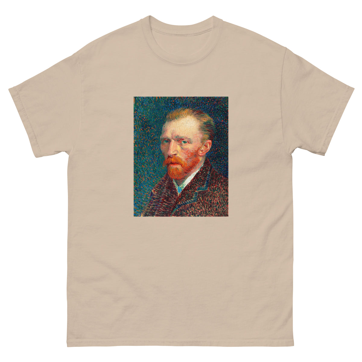 Sand T-shirt Vincent Van Gogh S Self-Portrait Famous Artworks Essential
