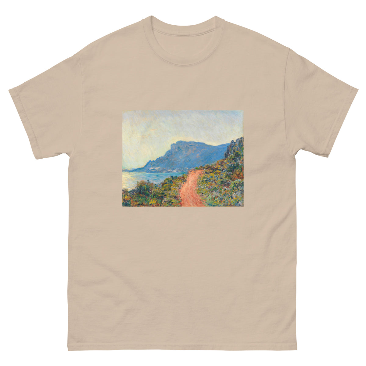 Sand T-shirt La Corniche Near Monaco Essential