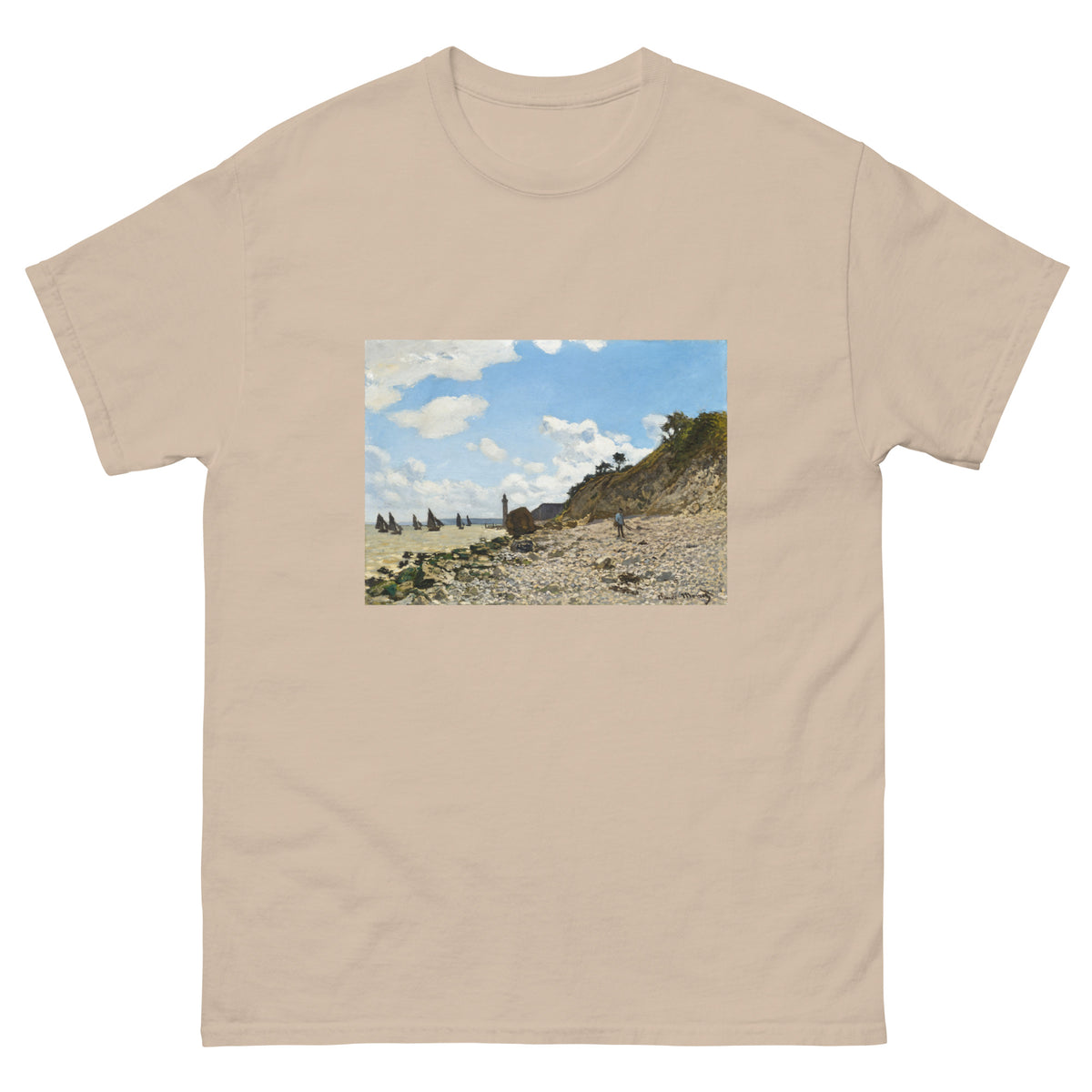 Sand T-shirt The Beach At Honfleur Essential