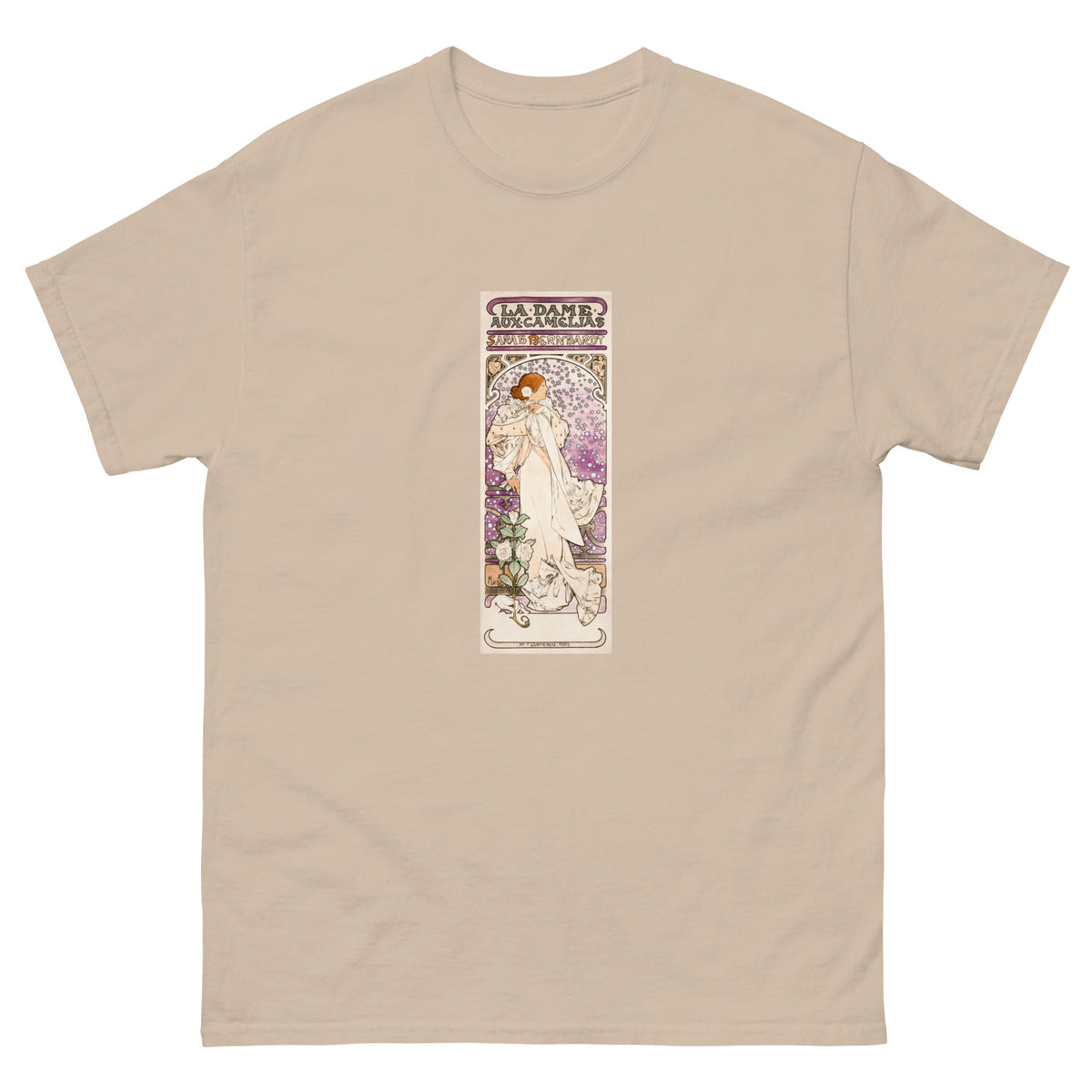Sand T-shirt La Dame Aux Camelias Sarah Bernhardt Essential