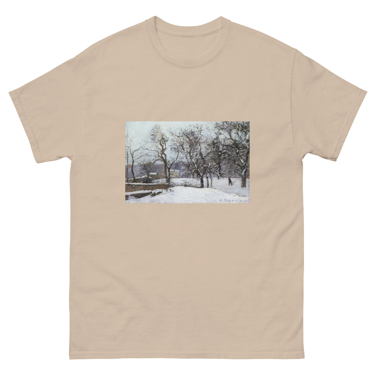 Sand T-shirt Snow At Louveciennes Essential
