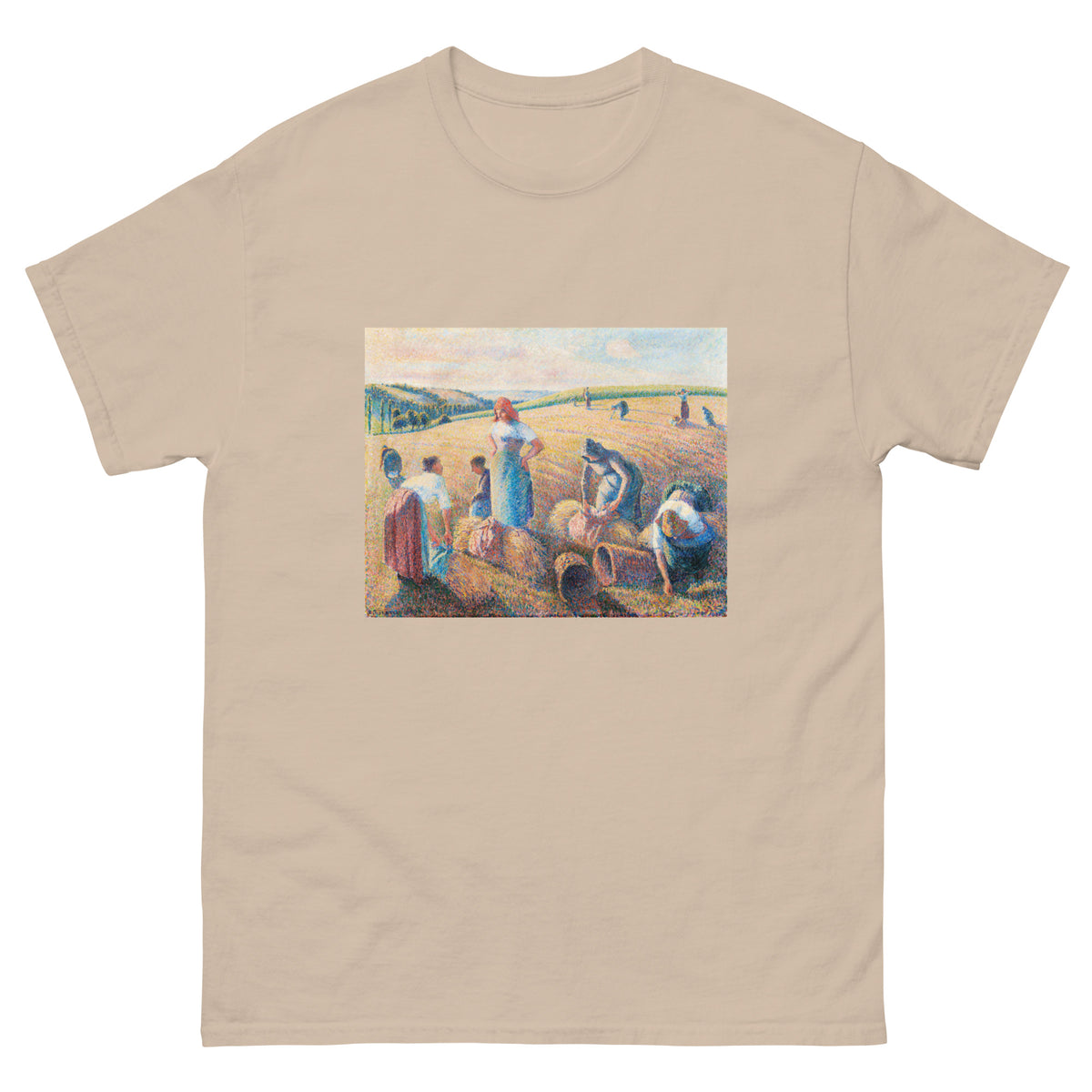 Sand T-shirt The Gleaners Painting In High Resolution Essential