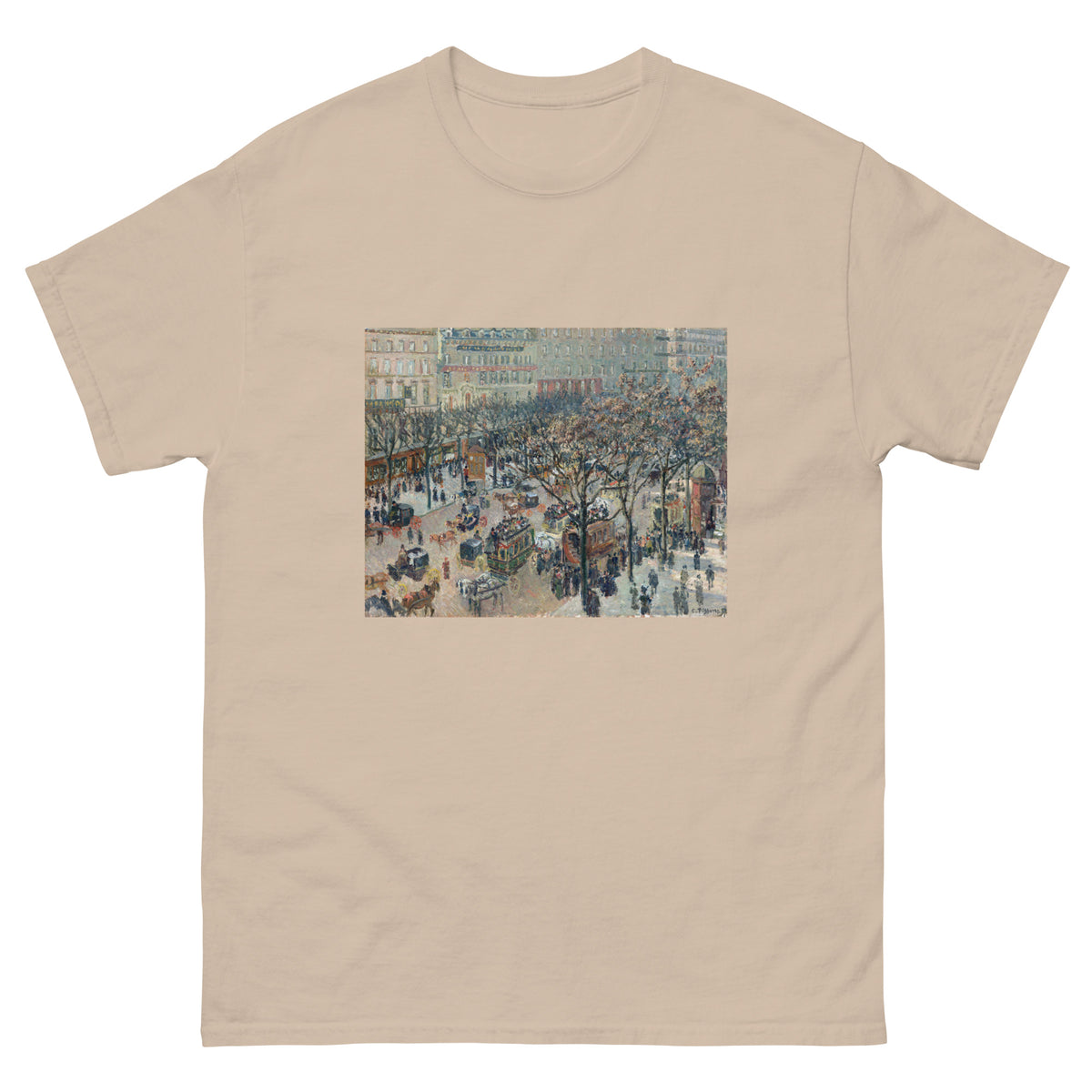 Sand T-shirt Boulevard Of The Italians Morning Sunlight Essential