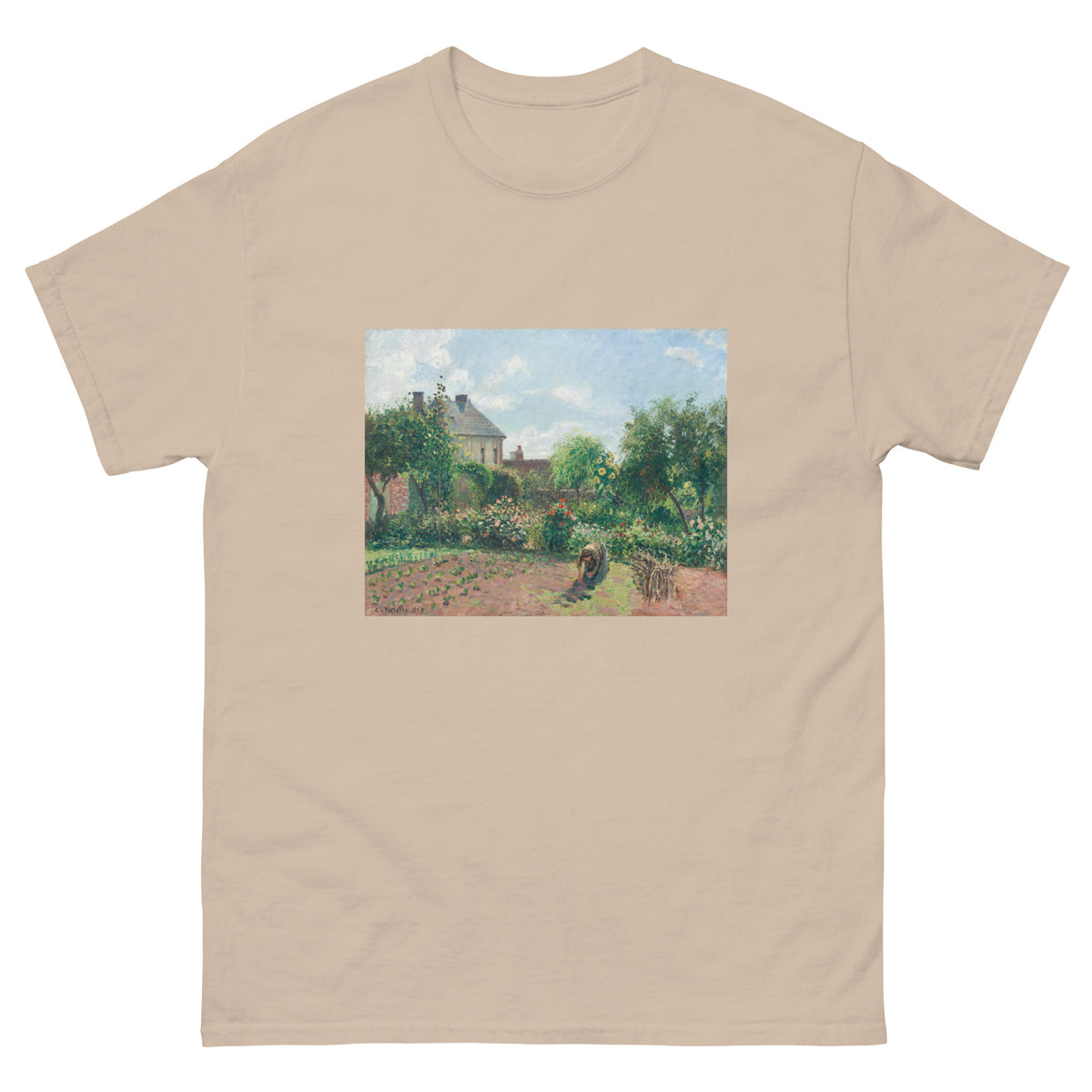 Sand T-shirt The Artist Garden At Eragny Essential