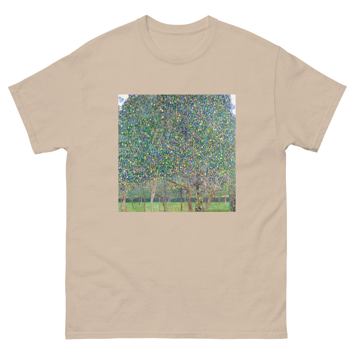 Sand T-shirt Gustav Klimt Pear Tree Famous Painting Essential