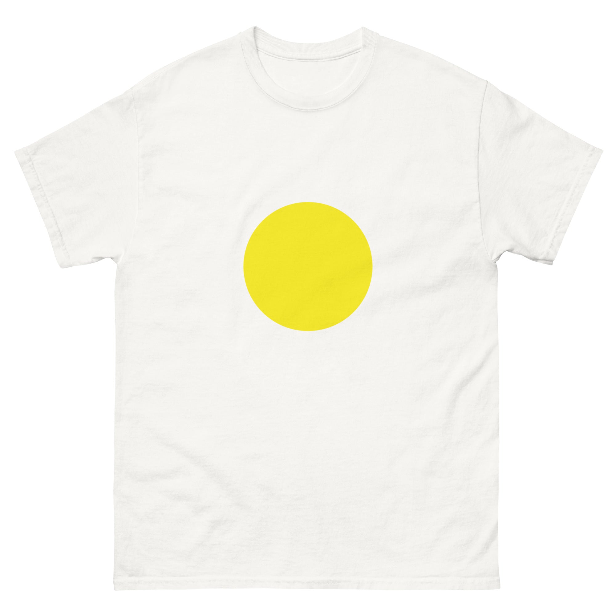 White T-shirt Delete Design Essential