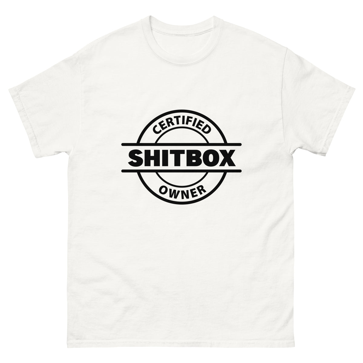 White T-shirt Shitbox Essential