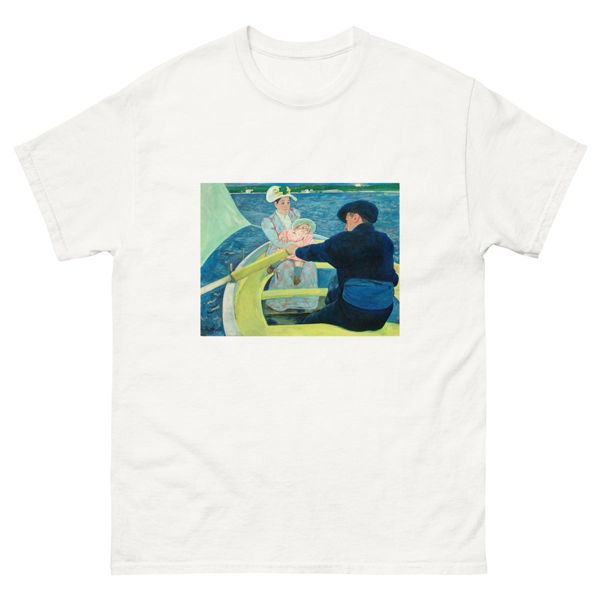 White T-shirt The Boating Party Essential