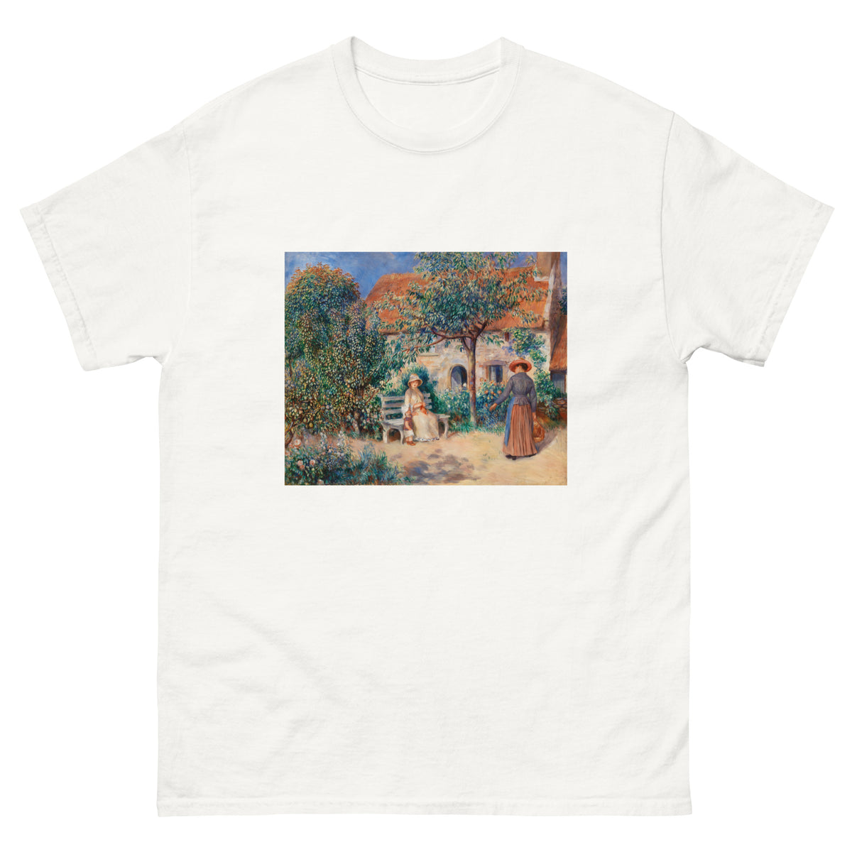 White T-shirt In Brittany En Bretagne Essential