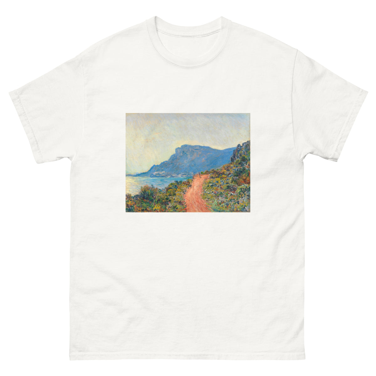 White T-shirt La Corniche Near Monaco Essential