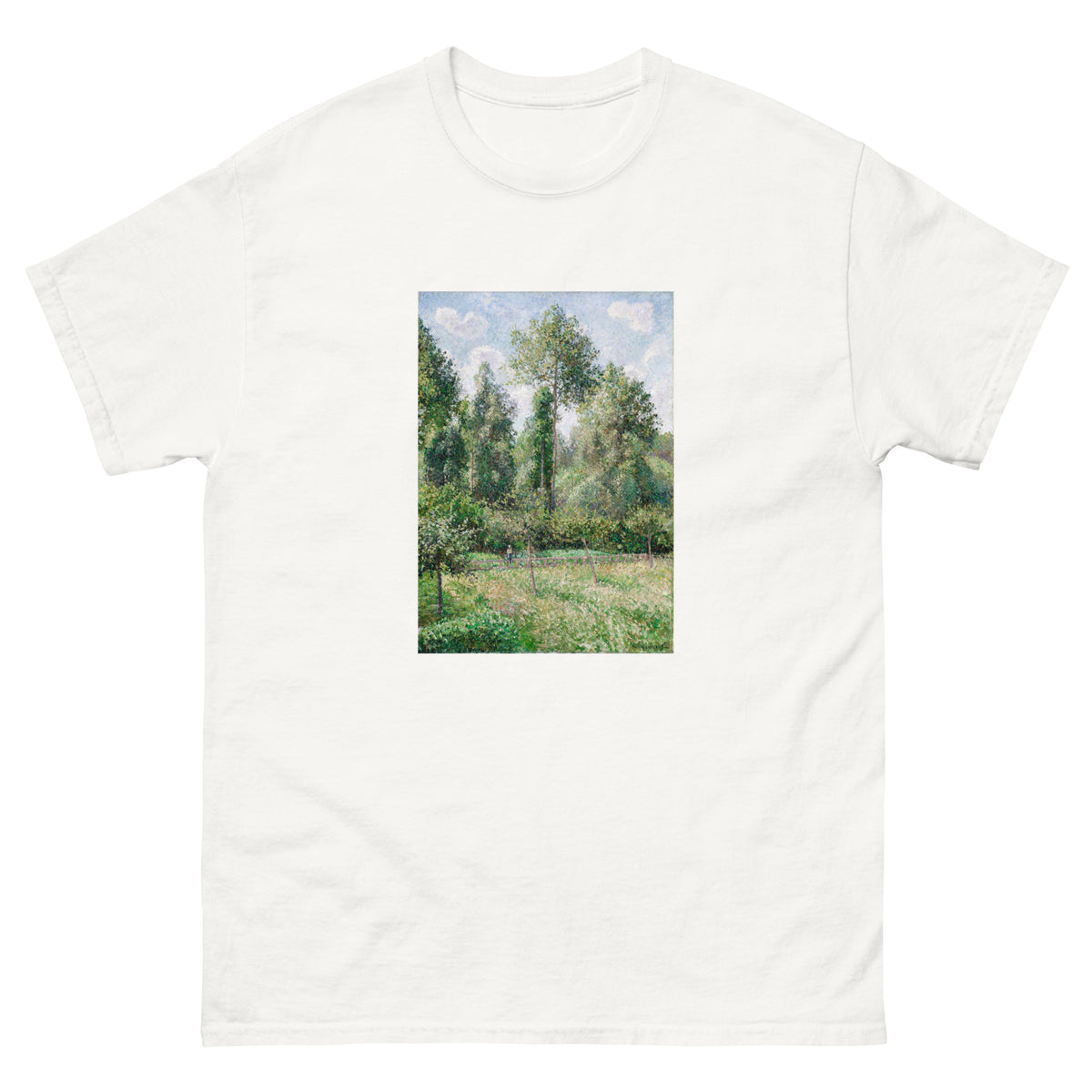 White T-shirt Poplars Eragny Essential