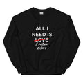 Black Sweater All I Need Is 1 Million Dollars Essential