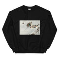 Black Sweater Two Mallards Near A Snow-Covered Lotus - Ohara Koson 1925 Essential