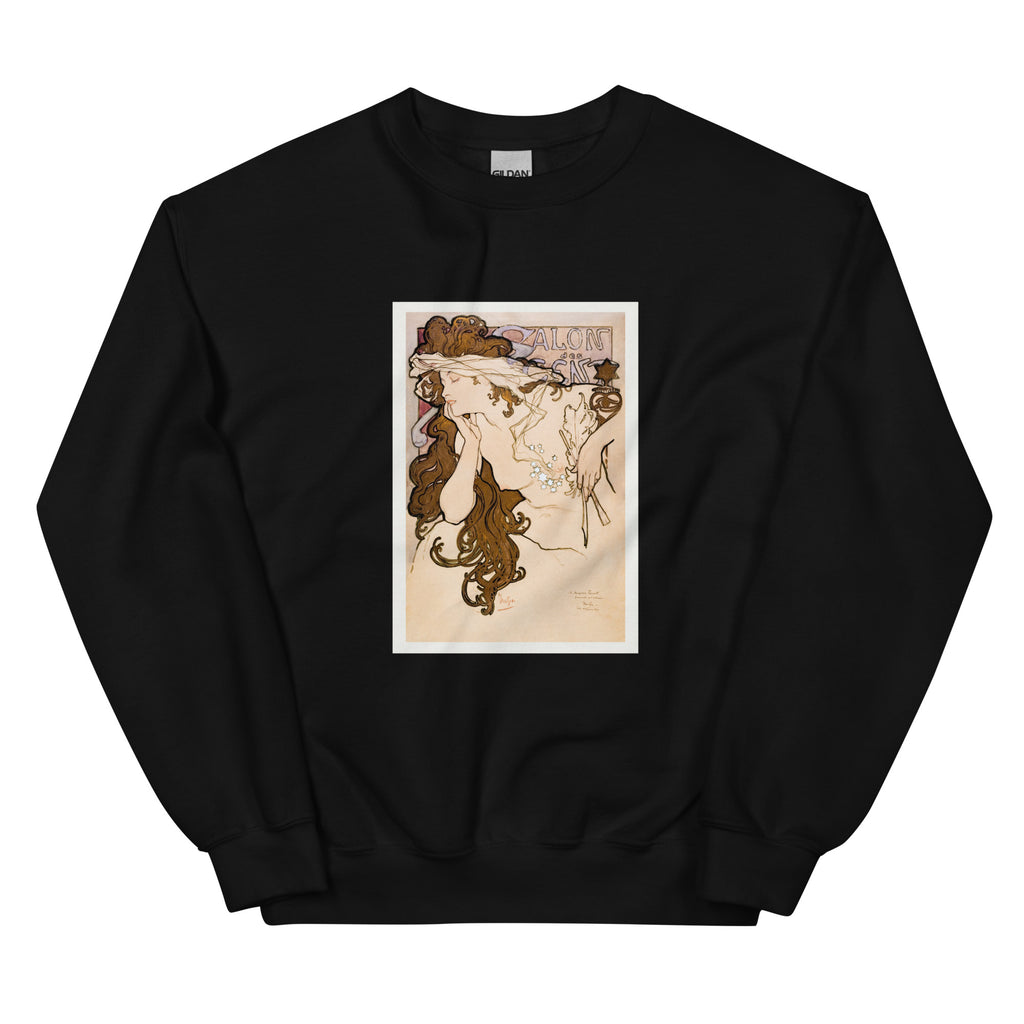Black Sweater Salon Des Cent Poster Essential
