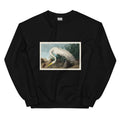 Black Sweater White Heron Essential