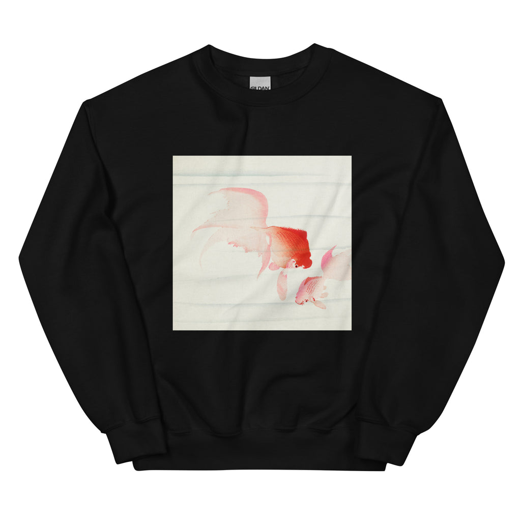 Black Sweater Gold Fish - Ohara Koson 1900 Essential
