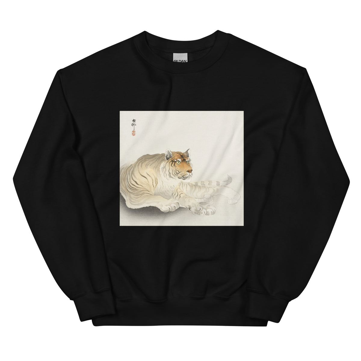 Black Sweater Tiger - Ohara Koson 1900 Essential