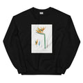 Black Sweater Bird Of Paradise Illustration Essential