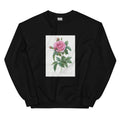 Black Sweater Gallic Rose Rosa Gallica Regalis Essential