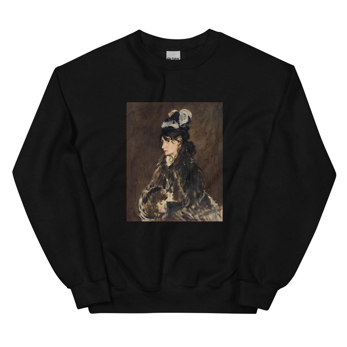 Black Sweater Berthe Morisot C 1869 Painting In High Resolution Essential