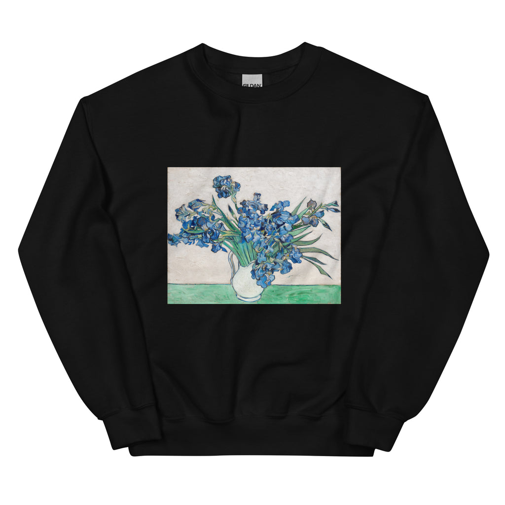Black Sweater Vincent Van Gogh S Irises Essential