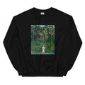Black Sweater Woman Walking In An Exotic Forest Femme Se Promenant Dans Une Foret Exotique Essential
