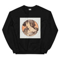 Black Sweater Stained Glass Fouquet Mucha IX Essential