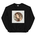Black Sweater Stained Glass Fouquet Mucha V Essential