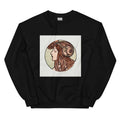 Black Sweater Stained Glass Fouquet Mucha VII Essential
