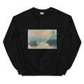 Black Sweater Sun Setting On The Seine At Lavacourt Claude Monet High Resolution Famous Painting Essential