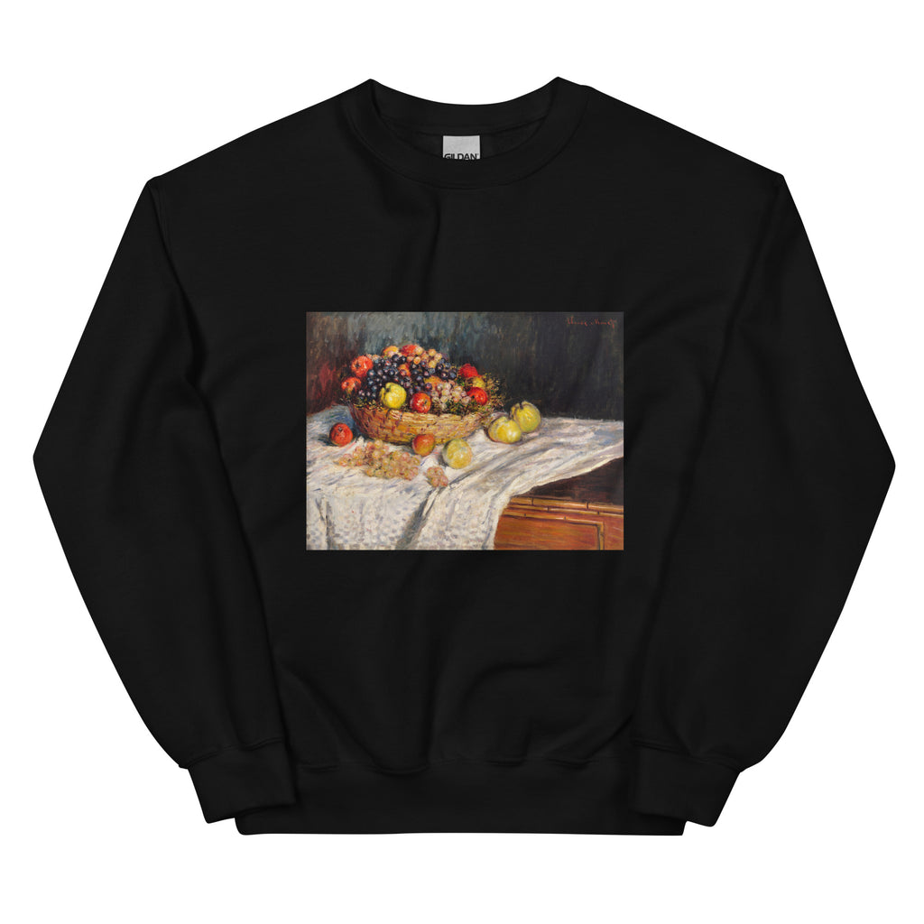 Black Sweater Apples And Grapes Essential