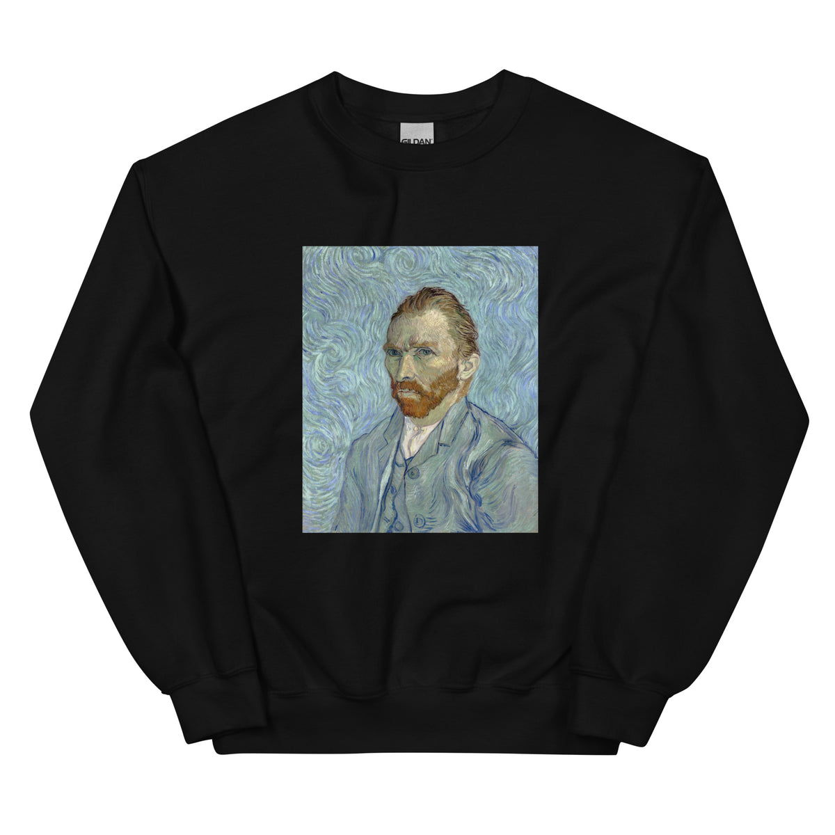 Black Sweater Vincent Van Gogh S Self-Portrait Famous Painting Essential