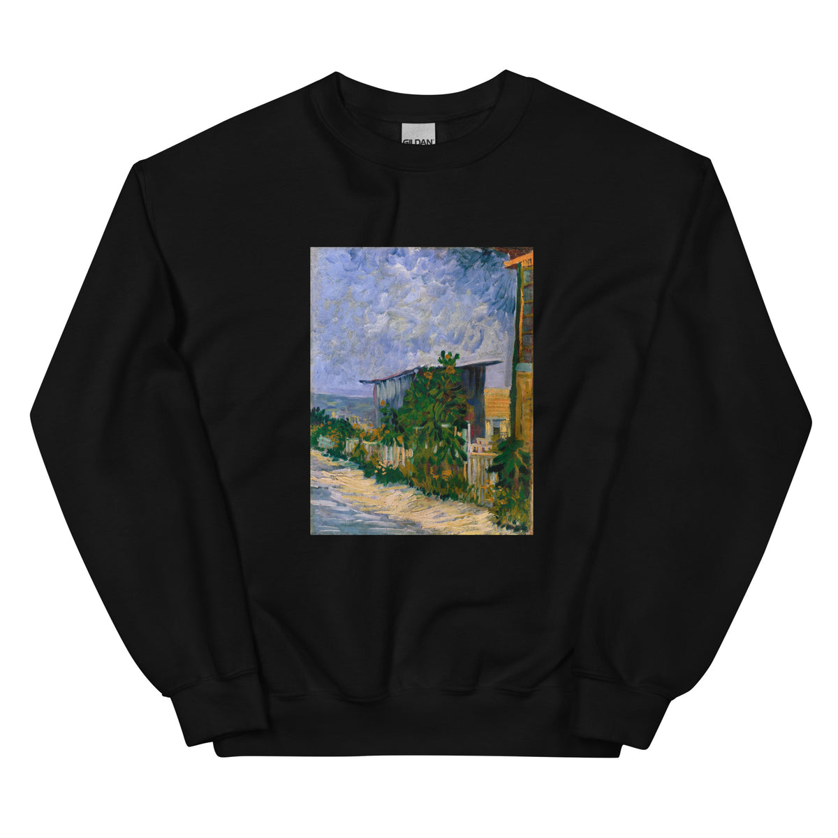 Black Sweater Vincent Van Gogh S Shelter On Montmartre Famous Painting Essential