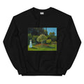 Black Sweater Claude Monet S Lady In The Garden Famous Painting Essential