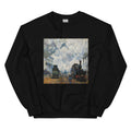 Black Sweater Claude Monet S Arrival Of The Normandy Train Famous Painting Essential