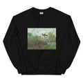 Black Sweater The Artist S Garden In Argenteuil A Corner Of The Garden With Dahlias Essential