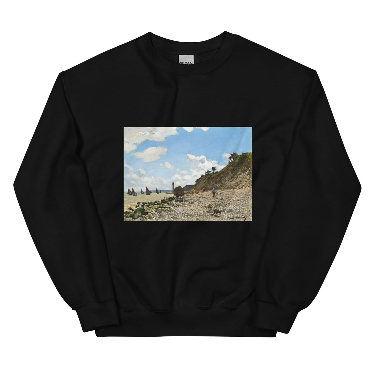 Black Sweater The Beach At Honfleur Essential