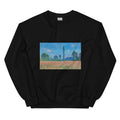 Black Sweater Poppy Field Giverny Essential