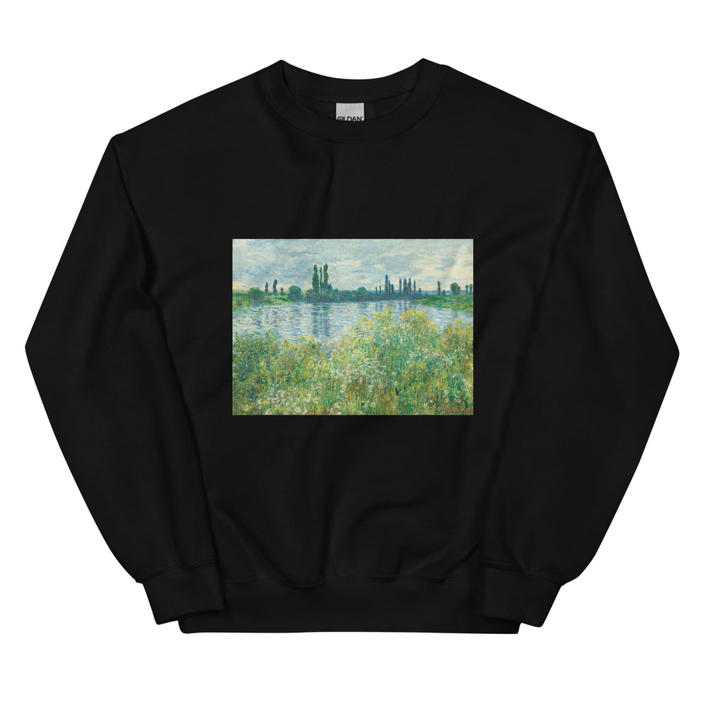 Black Sweater Banks Of The Seine Vetheuil Essential