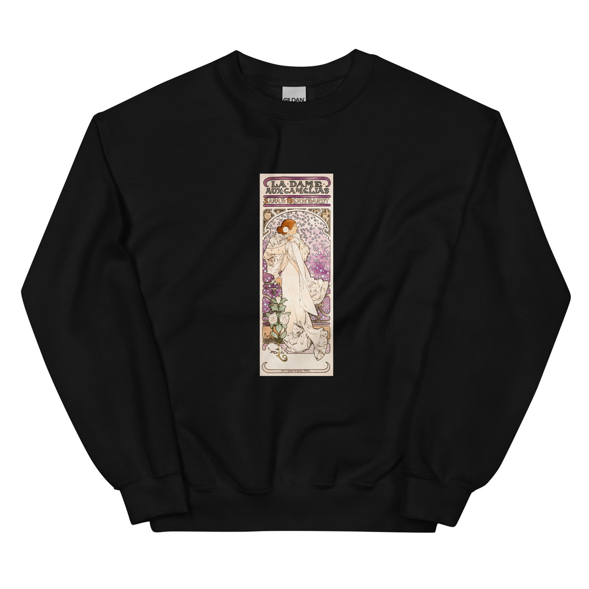 Black Sweater La Dame Aux Camelias Sarah Bernhardt Essential