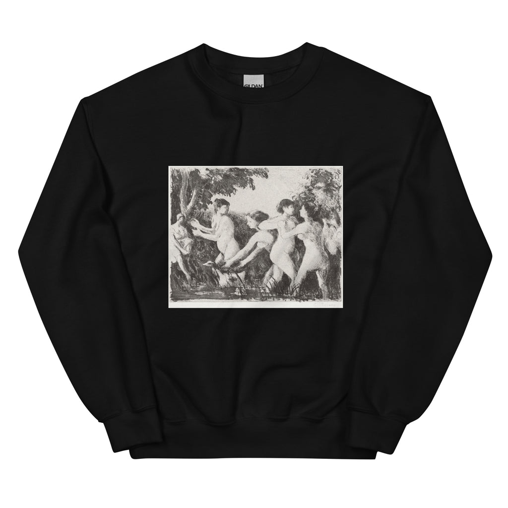 Black Sweater Bathers Wrestling Essential