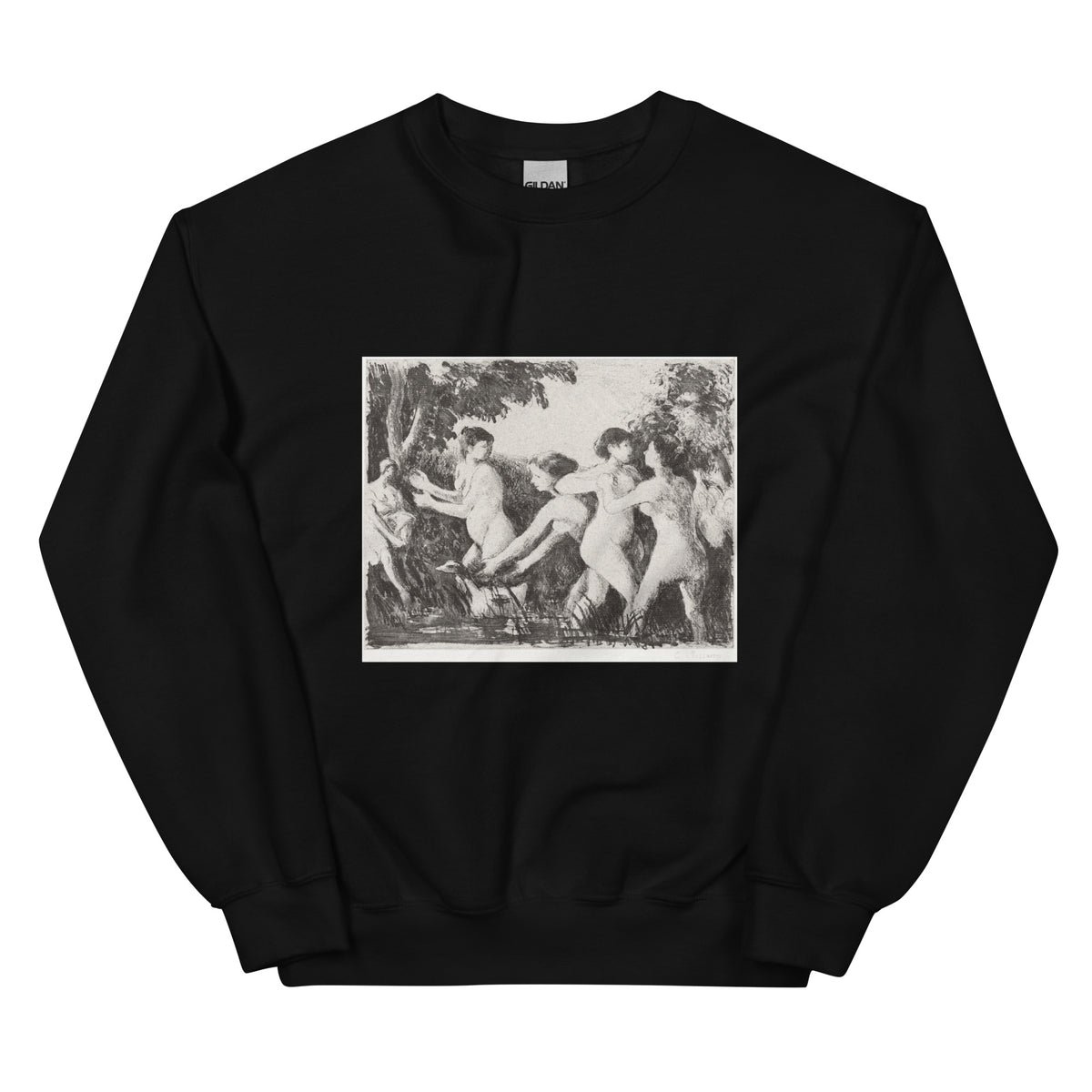 Black Sweater Bathers Wrestling Essential