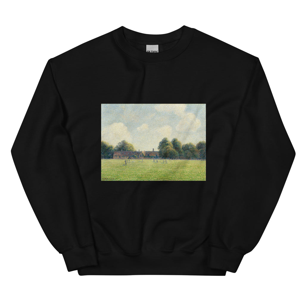 Black Sweater Hampton Court Green Essential