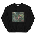 Black Sweater Woman Bathing Her Feet In A Brook Essential