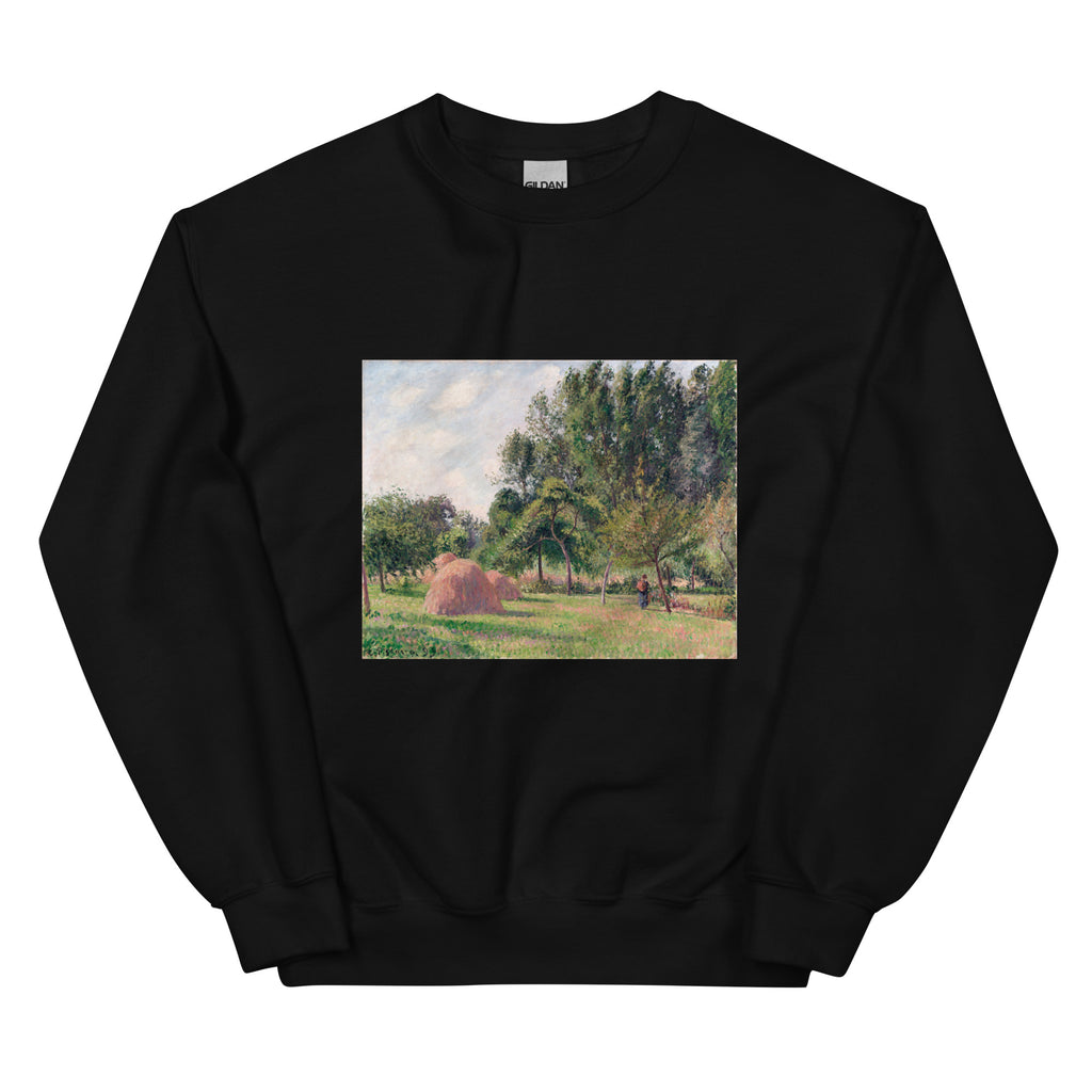 Black Sweater Haystacks Morning Eragny Essential